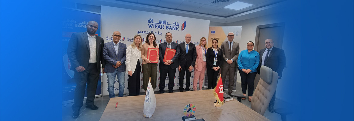 Wifak Bank adhère officiellement au programme de l’Union Européenne « ADAPT » et devient un partenai
